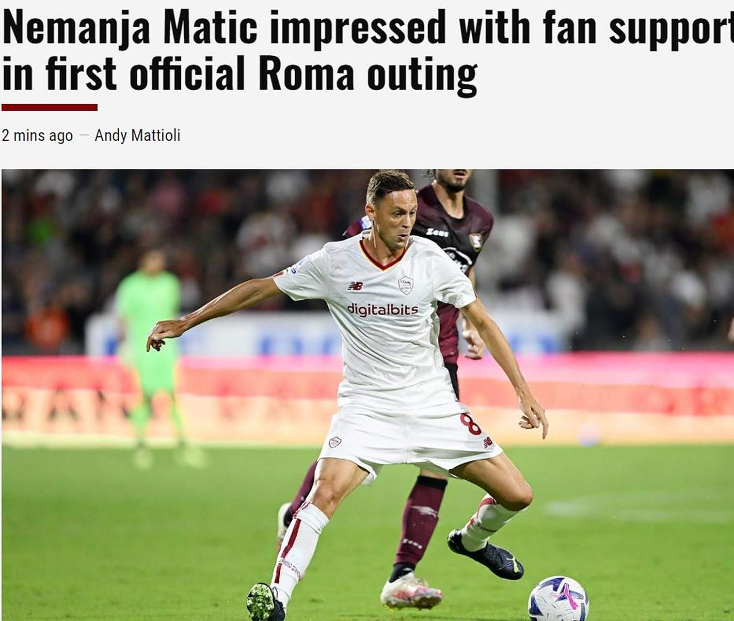 关于罗马后防大将因伤将缺席接下来比赛的信息